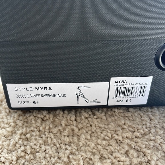 Tony Bianco Myra heel in gunmetal - Picture 4 of 4